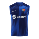 2023-2024 Barcelona Pre-Match Football Sleeveless Shirt Men's
