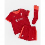2021-2022 Liverpool Home Children's Football Shirt (Shirt+Short+Socks)