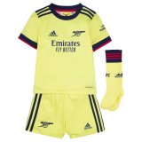 2021-2022 Arsenal Away Children's Football Shirt (Shirt+Short+Socks)