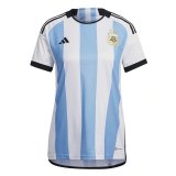 2023 Argentina 3-Star Home World Cup Champions Football Shirt Women's