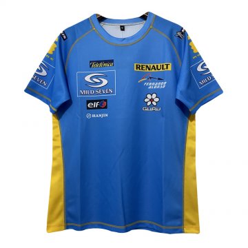 2023 Renault Fernando Alonso Blue F1 Team T-Shirt Men's