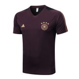 2023 Germany Brown Soccer Training Shirt Men's #Pre-Match
