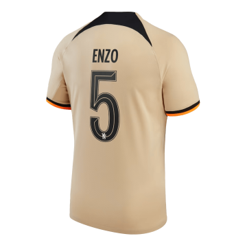 2022-2023 Chelsea Third Away UCL Football Shirt Men's #ENZO #5