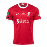 2023-2024 Liverpool Home Carabao Cup Final Football Shirt Men's