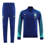2023 Brazil Navy Football Training Set (Jacket + Pants) Men's