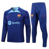 2022-2023 Barcelona Blue Football Training Set Men's