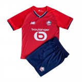 2021-2022 Lille Olympique Home Football Shirt ( Jersey + Short ) Children's
