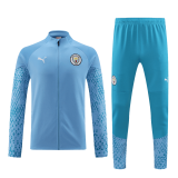 2023-2024 Manchester City Blue Football Training Set (Jacket + Pants) Men's