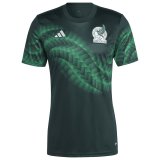 2022-2023 Mexico Green Football Shirt Men's #Pre-Match