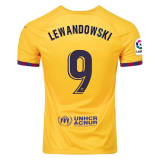 2022-2023 Barcelona Fourth Football Shirt Men's #Lewandowski #9