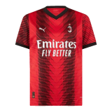 2023-2024 AC Milan Home Football Shirt Men's