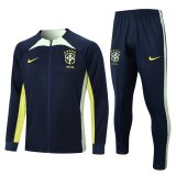 2023 Brazil Royal Football Training Set (Jacket + Pants) Men's