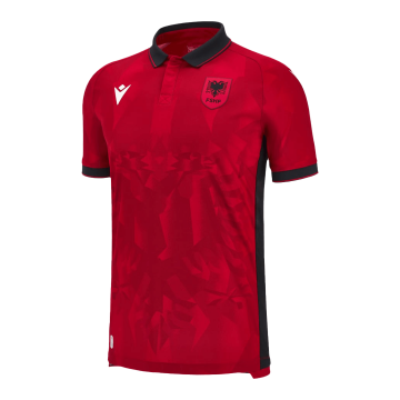 2023-2024 Albania Home Football Shirt Men's