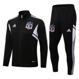 2022-2023 Colo Colo Black Football Training Set (Jacket + Pants) Men's