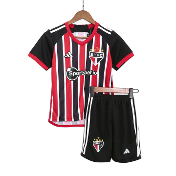 2023-2024 Sao Paulo FC Away Football Set (Shirt + Short) Children's