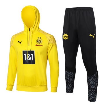 2023-2024 Borussia Dortmund Yellow Football Training Set (Sweatshirt + Pants) Men's #Hoodie