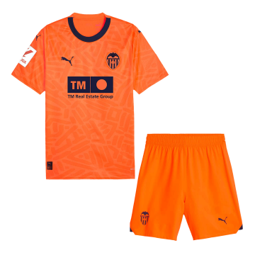 2023-2024 Valencia Third Away Football Set (Shirt + Short) Children's