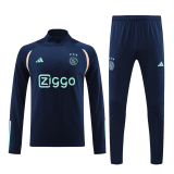 2023-2024 Ajax Navy Football Training Set (Sweatshirt + Pants) Men's