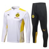 2021-2022 Borussia Dortmund White Football Training Set Men's