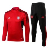 2022-2023 Bayern Munich Red Football Training Set Men's