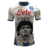 2021-2022 Napoli Maradona Limited Edition White Football Shirt Men's