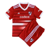 2022-2023 River Plate Away Football Set (Shirt + Short) Children's