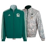 2022 Mexico Dual Side Green / White All Weather Windrunner Football Jacket Men's