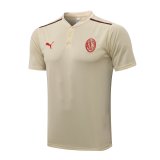 2021-2022 AC Milan Apricot Football Polo Shirt Men's