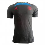 2022-2023 PSG Pre-Match Black Short Football Training Shirt Men's #Match