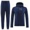2023-2024 Customize Navy Football Training Set (Jacket + Pants) Men's #Hoodie