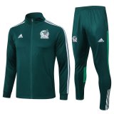 2023 Mexico Green Football Training Set (Jacket + Pants) Men's