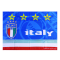 Italy Team Blue Football Flag