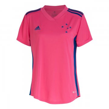 2022-2023 Cruzeiro Camisa Outubro Rosa Pink Football Shirt Women's
