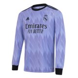2022-2023 Real Madrid Away Football Shirt Men's #Long Sleeve