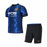 2021-2022 Inter Milan Home Football Shirt ( Jersey + Short ) Children's