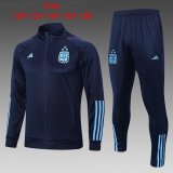 2022-2023 Argentina Royal Football Training Set (Jacket + Pants) Children's