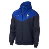 2022 France Navy All Weather Windrunner Football Jacket Men's