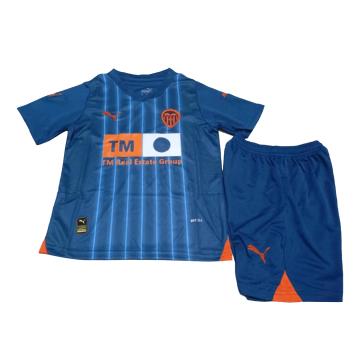 2023-2024 Valencia Away Football Set (Shirt + Short) Children's
