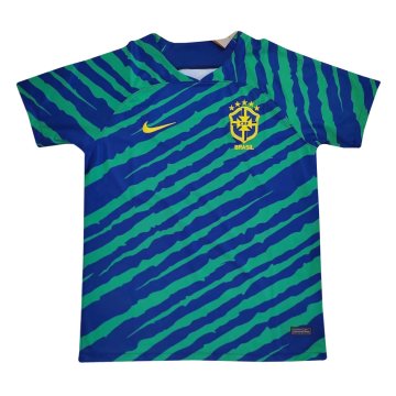 2022-2023 Brazil Green Football Training Shirt Men's