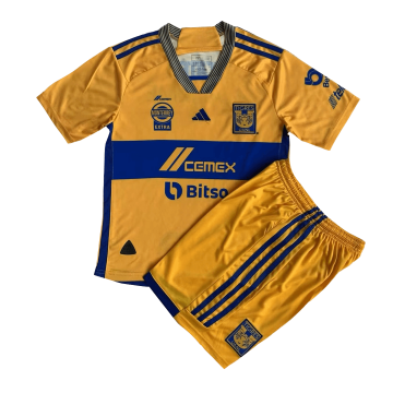 2023-2024 Tigres UANL Home Football Set (Shirt + Short) Children's