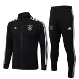 2022 Germany Black Football Training Set (Jacket + Pants) Men's