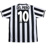 1996/97 Juventus Home Football Shirt Men's #Retro Del Piero #10