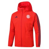 2022-2023 S. C. Internacional Hoodie Red All Weather Windrunner Football Jacket Men's