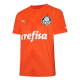 2023-2024 Palmeiras Goalkeeper Orange Football Shirt Men's