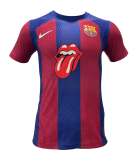 2023-2024 Barcelona x Rolling Stones Football Shirt Men's #Player Version
