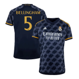 2023-2024 Real Madrid Away Football Shirt Men's #BELLINGHAM #5