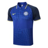 2021-2022 Chelsea Blue II Football Polo Shirt Men's