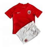 2022 Norway Home Football Shirt (Shirt + Short) Children's