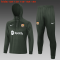 2023-2024 Barcelona Green Football Training Set (Sweatshirt + Pants) Children's #Hoodie