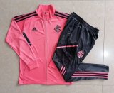 2021-2022 Internacional Pink Football Training Set (Jacket + Pants) Men's